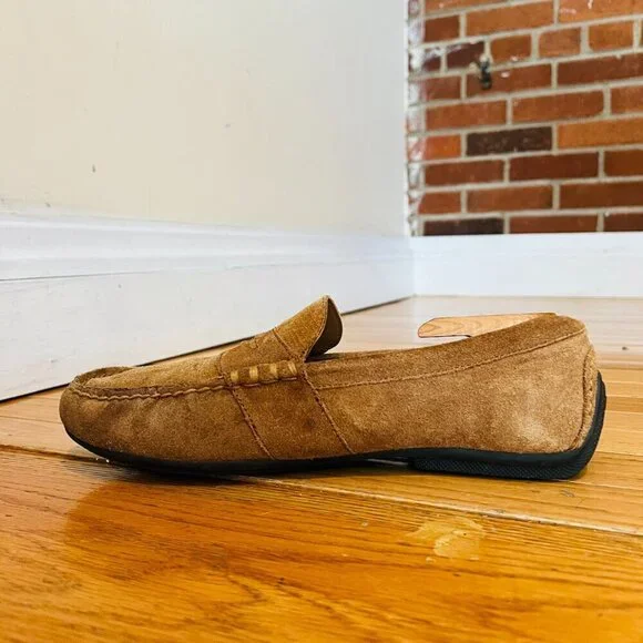 Polo Ralph Lauren Anders Suede Penny Driver Size 10.5 - Picture 6 of 16